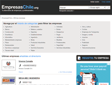 Tablet Screenshot of empresaschile.org